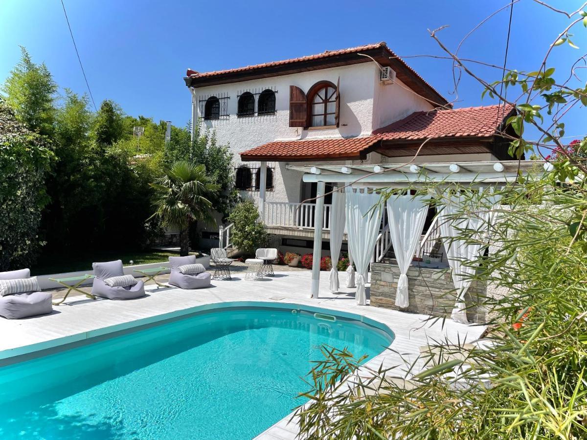 סקאלה סוטירוס Byblos Mare-The Exclusive Beach Front Villa מראה חיצוני תמונה