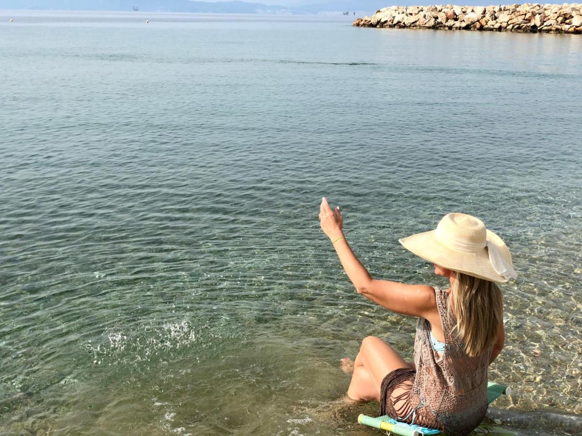 סקאלה סוטירוס Byblos Mare-The Exclusive Beach Front Villa מראה חיצוני תמונה