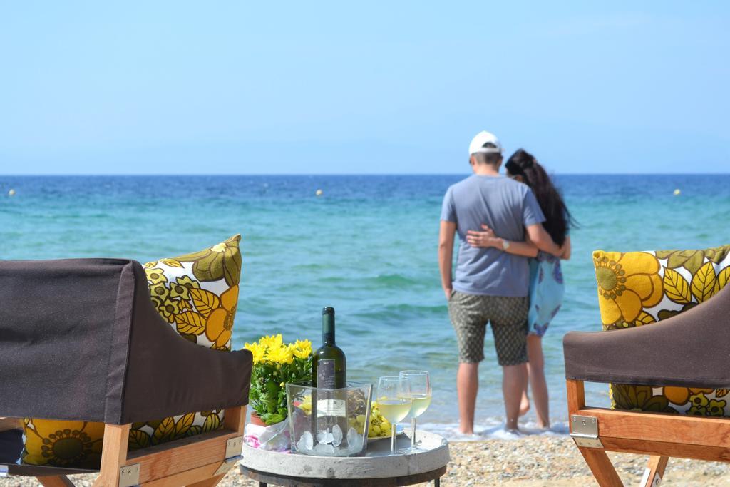 סקאלה סוטירוס Byblos Mare-The Exclusive Beach Front Villa מראה חיצוני תמונה